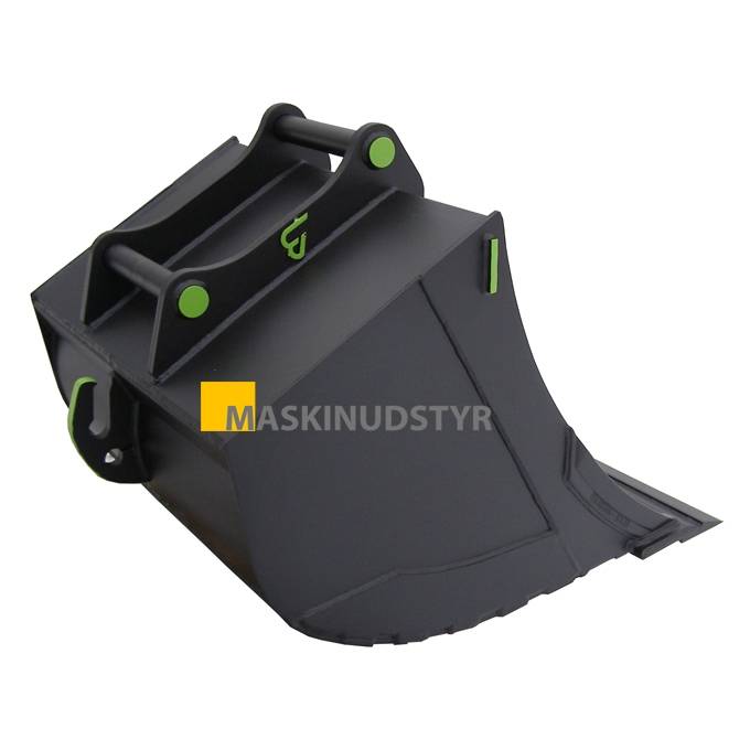 500mm Graveskovl med hurtigskift og uden tænder