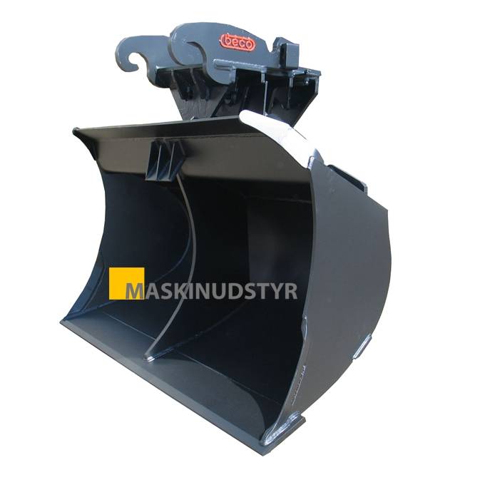 2200mm 1000 Liter Kipbar rabatskovl/planerskovl Model V70 passer til maskiner mellem 17 og 24 tons - Billede 2