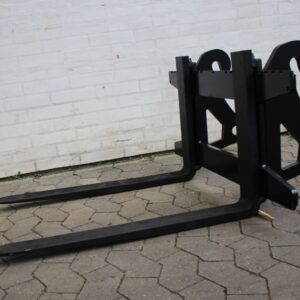 2,5 Tons pallegafler med 1200mm gafler og Volvo L30 beslag