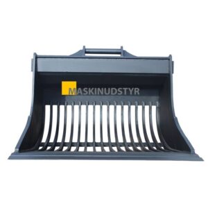 1500mm Tremmeskovl med hurtigskift uden tænder passer til maskiner mellem 30 og 50 tons